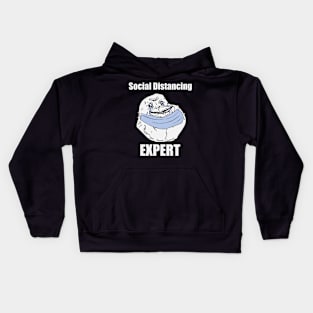 Social Distancing Expert Kids Hoodie